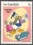 Disney characters painting Easter eggs