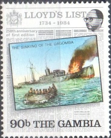 Sinking of Dagomba