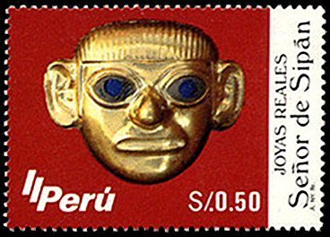 Sipan Gold Head