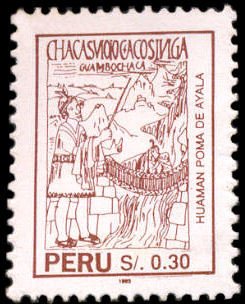 Bridge of Huaman Poma de Ayala