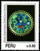 Mochican Art - Jeweled medallion