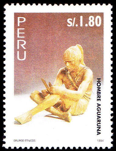 Ethnic Groups - Aguaruna man