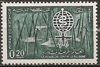 Stamp, Swamp, Morocco,  , Malaria