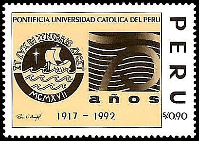Catholic University of Peru, 75th anniversary