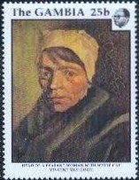 Woman in White Cap