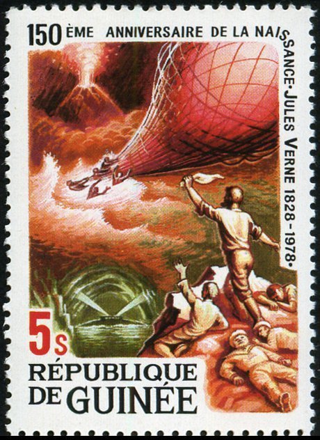 150th anniversary of the birth of Jules Verne (1828-1978)