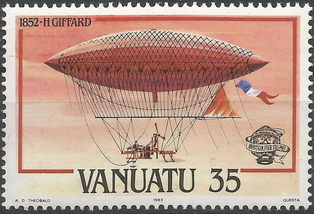 Airship by H. Giffard