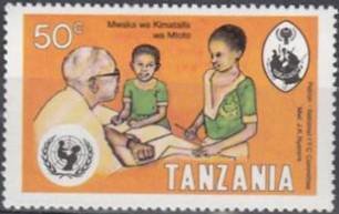 President Nyerere with Children