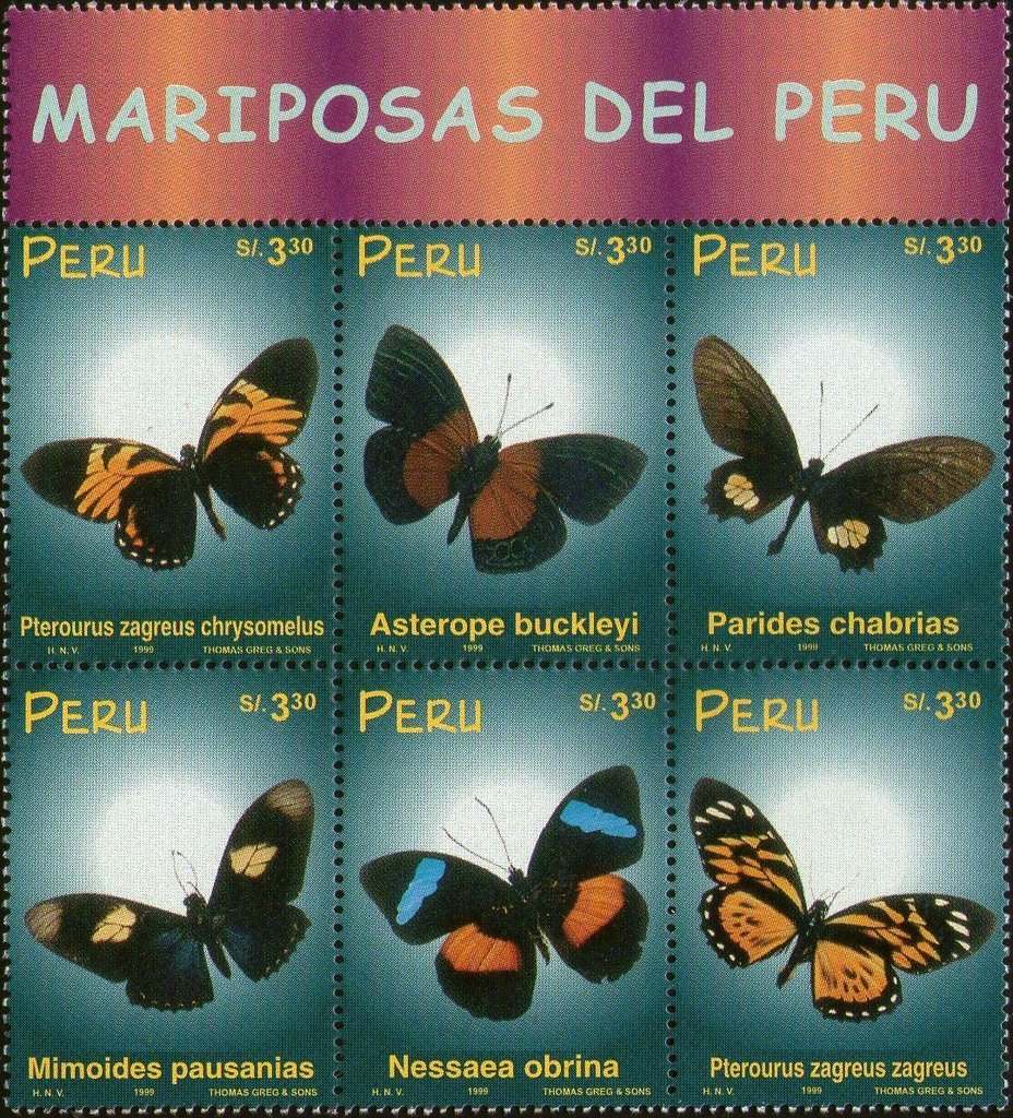 Butterflies - MiNo. 1713-18