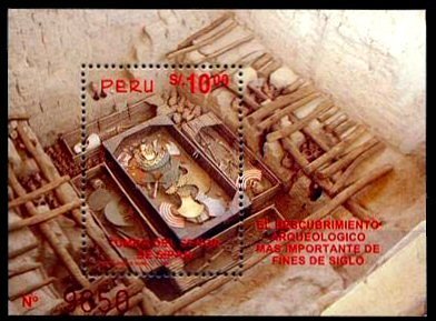 Lord of Sipan artifacts - Tomb of Lord of Sipan