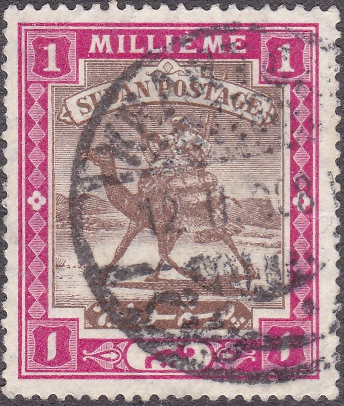 Postman with Dromedary (Camelus dromedarius)