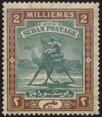 Postman with Dromedary (Camelus dromedarius)