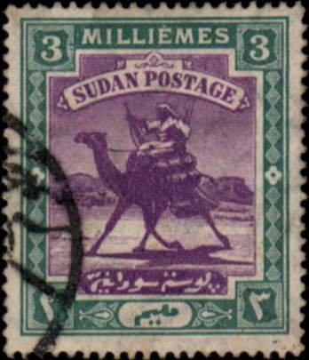 Postman with Dromedary (Camelus dromedarius)