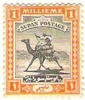 Postman with Dromedary (Camelus dromedarius)
