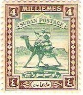 Postman with Dromedary (Camelus dromedarius)