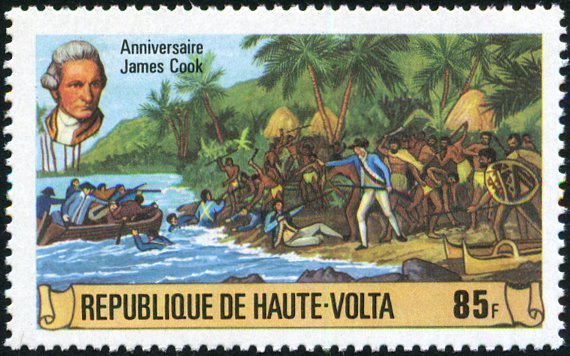 250th anniversary of the birth of Captain James Cook (1728-1