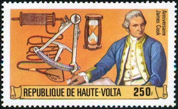250th anniversary of the birth of Captain James Cook (1728-1