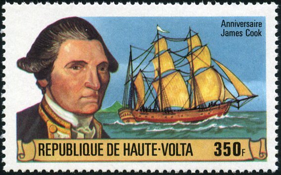 250th anniversary of the birth of Captain James Cook (1728-1