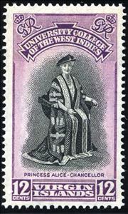 Stamp, Princess of Athlone, British Virgin Islands,  