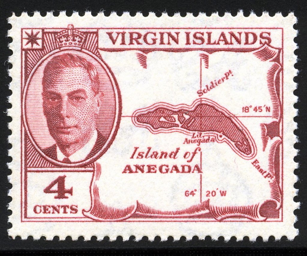 Map, Anegada