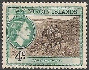 Stamp, Mountain-Tour, British Virgin Islands,  , Animals (Fauna)