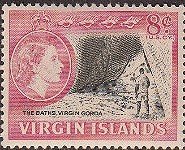 Stamp, The Baths, British Virgin Islands,  