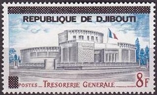 Stamp, Afars & Issas surtaxe, Djibouti,  