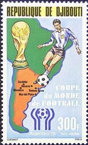 Stamp, WC 1978 Argentina, Djibouti,  , Football (Soccer)