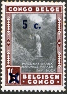 Propaganda for the National Parks (Malvaux) (199), overprint