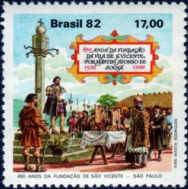 450 years São Vicente - SP Foundation