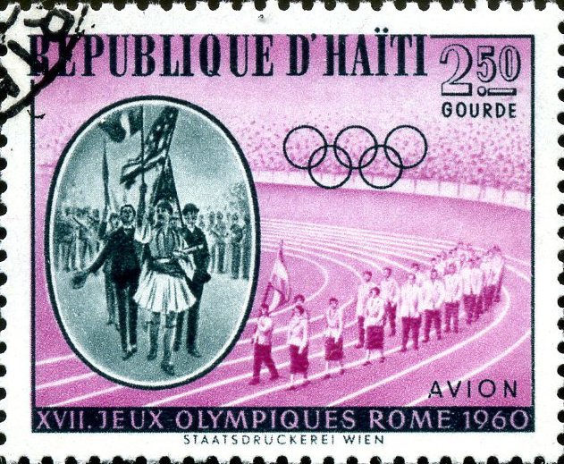 Parade of athletes in Melbourne, winner in Athens 1896