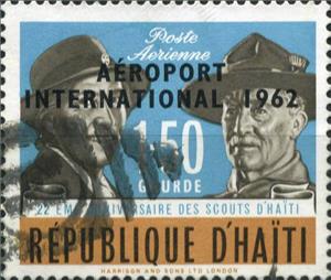 Stamp, International Airport, Haiti,  