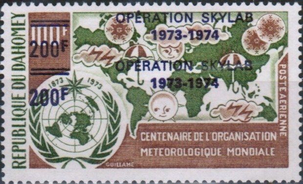 Overprint "OPERATION SKYLAB / 1973-1974"