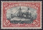 Stamp, SMS Hohenzollern, Germany, Colonies and Post Abroad,  