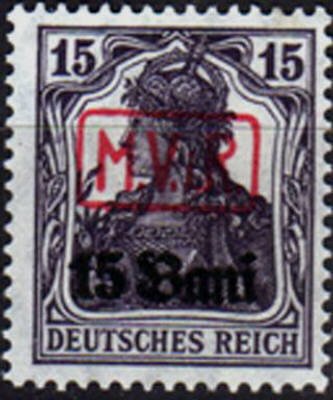 overprint on "Germania"