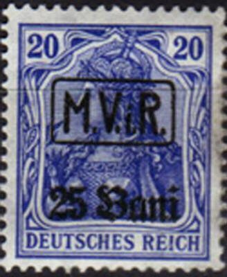 overprint on "Germania"