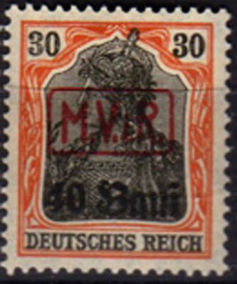 overprint on "Germania"