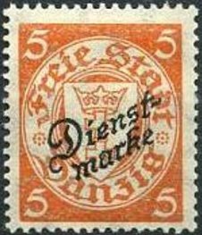 Dienstmarke overprints