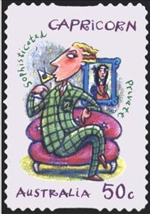 Stamp, Capricorn, Australia,  , Zodiac