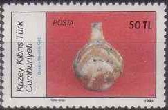 Stamp, Neolithic pitcher, Northern Cyprus,  