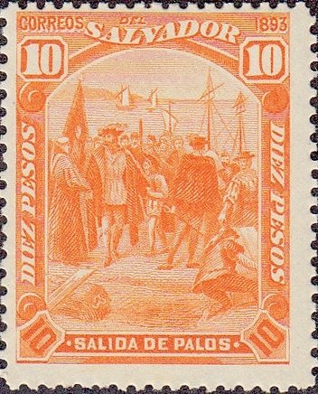 Columbus ' departure from Palos