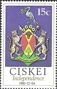 Stamp, Crest, South Africa, Homelands,  