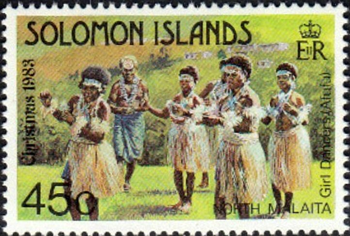Afufu girl dancers