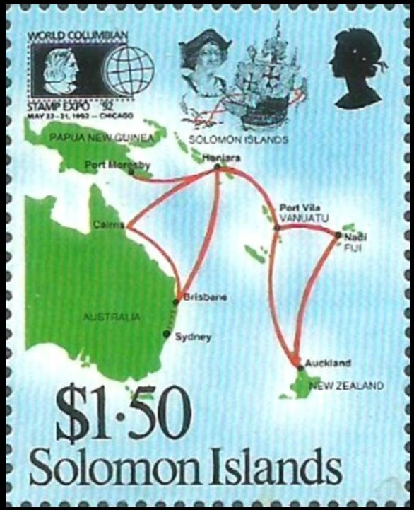 Solomon Airlines international routes