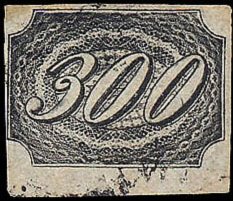 Stamp, Slanting numeral, Brazil,  