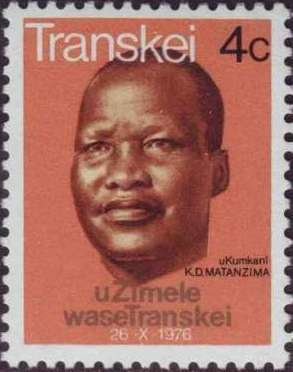 Paramount Chief K. D. Matanzima
