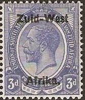 Stamp, Overprinted,Dutch, South-West Africa,  