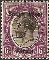Stamp, Overprinted,English, South-West Africa,  