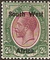 Stamp, Overprinted,English, South-West Africa,  