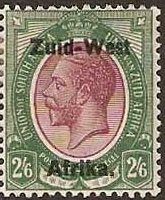 Stamp, Overprinted,Dutch, South-West Africa,  